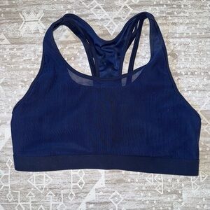 Fabletics Navy Blue Sports Bra